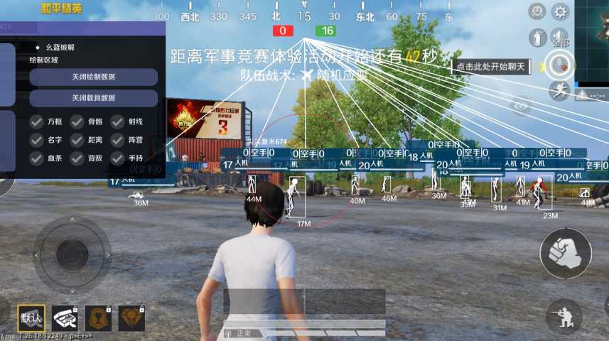 和平精英外挂【豌豆直装V1.0】漏打自瞄 喷子自喵 狙击枪自喵 全枪无死角漏打 追踪扫车打鸟